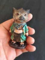 블랙 신화 오공 주변 인물 2형 주팔계 모델 데스크탑 게임 장식품 DIY 페인팅 - 이미지 2