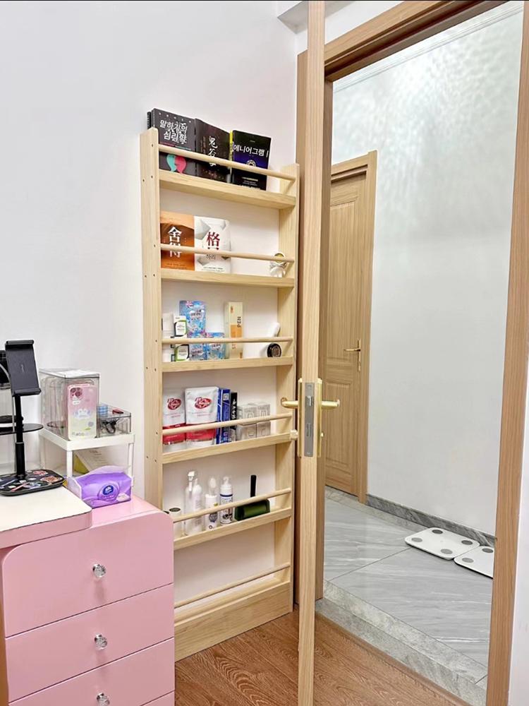 main_842392823568_0-1 문 뒤 선반 서재 욕실 바닥 다층 벽면 수납장 수납장 문 공간 활용 - 이미지 1