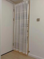 문 뒤 선반 서재 욕실 바닥 다층 벽면 수납장 수납장 문 공간 활용 - 이미지 5