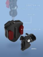 DJI Action3/4/5Pro 스포츠 카메라 윈드쉴드 브라켓 모터사이클 라이딩 고정 브라켓 액세서리에 적합 - 이미지 3