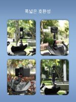 DJI Action3/4/5Pro 스포츠 카메라 윈드쉴드 브라켓 모터사이클 라이딩 고정 브라켓 액세서리에 적합 - 이미지 5