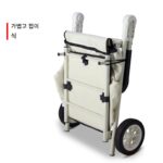 접이식 쇼핑 카트 휴대용 경량 핸드 카트 쇼핑 시트 소형 트레일러 가정용 풀로드 쇼핑 카트 소형 풀 카트 - 이미지 4