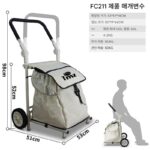 접이식 쇼핑 카트 휴대용 경량 핸드 카트 쇼핑 시트 소형 트레일러 가정용 풀로드 쇼핑 카트 소형 풀 카트 - 이미지 5