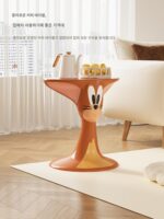 만화 커피 테이블 톰 제리 고양이와 쥐 장식품 거실 바닥 사이드 테이블 창의적인 집 좋은 것 이사 선물 - 이미지 2