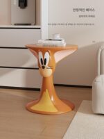 만화 커피 테이블 톰 제리 고양이와 쥐 장식품 거실 바닥 사이드 테이블 창의적인 집 좋은 것 이사 선물 - 이미지 4