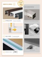 2024년 신상품 겨울 방한 방풍 보온 블랙아웃 보이지 않는 커튼 두껍게 밀봉된 침실 창문 방풍 차폐 - 이미지 4