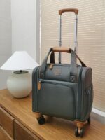 수출 16인치 탑승 가방 수하물 범용 휠 단거리 초경량 트롤리 케이스 방수 옥스포드 천 소형