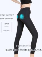 복근 운동 ems 펄스 힙 리프팅 팬츠 얇은 배 지방 감소 수리 어머니 엉덩이 피트니스 팬츠 여성 복부 지방 연소 인공물 - 이미지 4