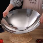 304 스테인리스 냄비 벌집 모양 노스틱 무코팅 구식 흙 난로 냄비 나무 난로 냄비 녹슬지 않음 201 냄비 - 이미지 5