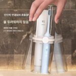 여행용 세척 컵 브러시 구강 세척 컵 가정용 컵 휴대용 ins 칫솔 상자 보관 치약 전기 출장 - 이미지 3