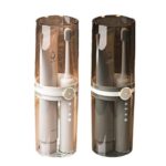 여행용 세척 컵 브러시 구강 세척 컵 가정용 컵 휴대용 ins 칫솔 상자 보관 치약 전기 출장 - 이미지 5