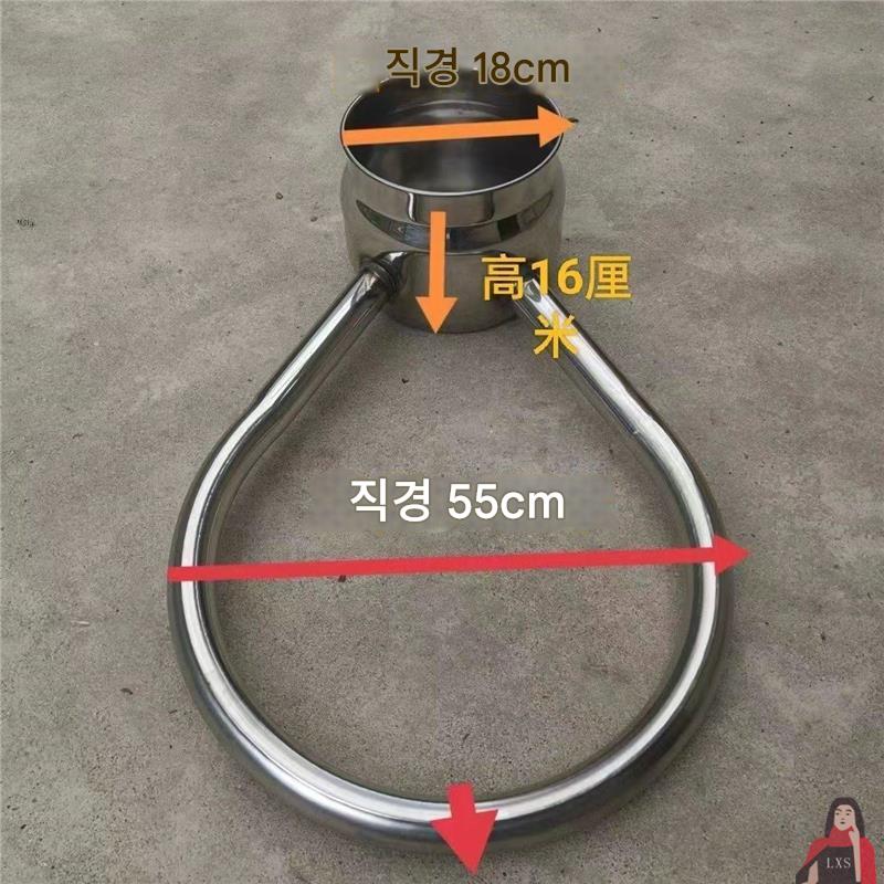 main_843561578975_0-1 시골 장작 난로 201 에너지 절약 스테인리스 스틸 수프 냄비 따뜻한 물 탱크 온수 탱크 오픈 물 탱크 두꺼운 원형 온수 냄비 - 이미지 1