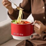 독일 전자동 찜조리 소형 전기밥솥 다기능 전기 냄비 학생 기숙사 국수 솥 전기 프라이팬 - 이미지 5