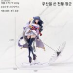 원신 임팩트 게임 주변기기 썬더 제너럴 핸드메이드 헨지 섀도우 미소녀 2차원 애니메이션 게임 장식품 선물 - 이미지 5