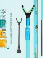 카본 브라켓 낚싯대 초경량 초경량 낚싯대 랙 터렛 낚시대 낚시 의자 플랫폼 낚시대 그라운드 플러그 텔레스코픽 위치 조정 다기능 - 이미지 3