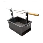 스테인리스 스틸 구운 양다리, 양갈비, 구운 토끼, 구운 닭고기, 두꺼운 대형 바베큐 특수 3개 꼬치, 펀치 없는 브래킷 - 이미지 5