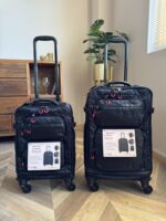 수출용 18인치 휴대용 트롤리 케이스 22인치 무소음 범용 휠 여행용 수하물 케이스 백팩