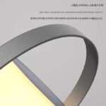 야외 조경 정원 조명 테라스 정원 분위기 태양열 랜턴 그물 셀러브리티 홈스테이 플로어 램프 샹들리에 - 이미지 4