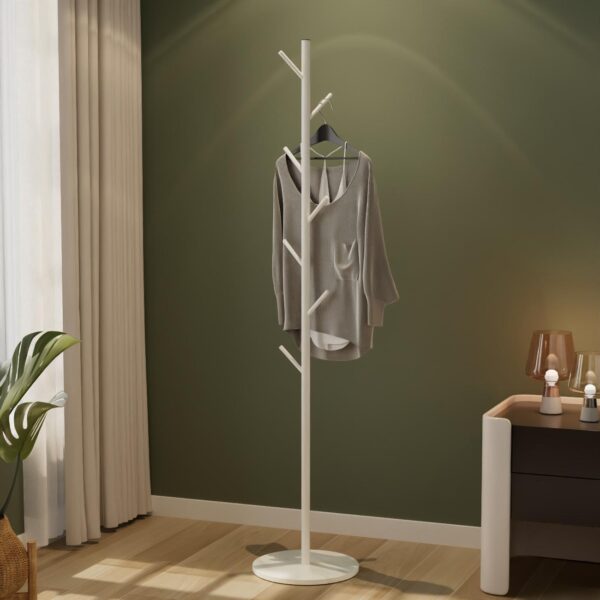 심플한 록 플레이트 코트 랙 금속 옷걸이 심플한 가방 랙 홈 플로어 침실