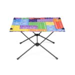 독특한 패턴과 디자인의 H조인트 야외테이블, 캠핑용 접이식 테이블, 경량테이블, 동일색상의 문체어, 매칭가능