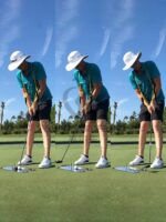 SwingPerfect는 동일한 호주 GravityFit 골프 흉추 회전 및 일관된 스윙 트레이너의 반복입니다. - 이미지 4