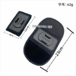 백팩 클립은 가슴 고정 회전 이중 어깨 스트랩 클립이 있는 GoPro DJI Action Insta360 백팩에 적합합니다. - 이미지 5