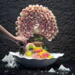 크리에이티브 일본식 조리도구 세라믹 접시 해산물 냄비 특별 접시 저녁 접시 연어 접시 사시미 접시 - 이미지 5