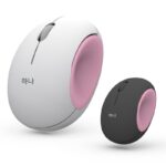 정품 Logitech i1 Egg 남녀 귀여운 무선 마우스 노트북 데스크탑 작고 세련된 USB 충전 조용함 - 이미지 2