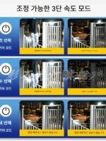 태양광 실외 조명 클립 조명 정원 주택 발코니 방수 LED 가로등 실외 인체 유도 벽등 - 이미지 4