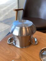 클래식 유럽 ETERNUMO 18-10 스테인리스 스틸 수프 냄비 더블 이어 하이 수프 냄비 스튜 냄비 홈 대용량 - 이미지 4