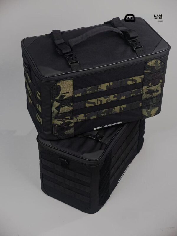 ODAM 전술 데스크 트롤리 케이스 탑백 전술 백 야외 캠핑
