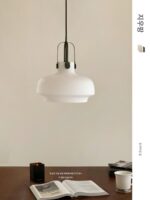 북유럽 덴마크 코펜하겐 레스토랑 샹들리에 프랑스 중세 SC7 단백질 유리 서재 침실 침대 옆 램프