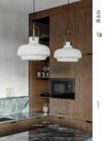 북유럽 덴마크 코펜하겐 레스토랑 샹들리에 프랑스 중세 SC7 단백질 유리 서재 침실 침대 옆 램프 - 이미지 3