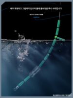 고품질 실리콘 스페이스 빈 100세트 대용량 초고밀도 벌크 낚시 장비 소형 액세서리 낚시 메인 라인 그룹 스카이 빈 - 이미지 2