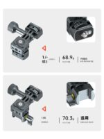 알루미늄 합금 DJI 고프로 어댑터 DJI 액션 섀도우 스톤 360acepro 스포츠 카메라 퀵 릴리스 베이스 - 이미지 4