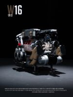 Yuxing Model King Car BGT Supercar W16 적용 가능 레고 빌딩 블록 엔진 조립 장난감 모델 10131 - 이미지 2