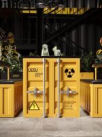 산업 스타일 테이블과 의자, 인터넷 셀러브리티 크리에이티브 솔리드 우드 카페 뮤직 레스토랑 철벽 바 투명 바 부스 소파 - 이미지 5