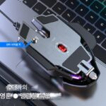 국경을 넘나드는 Yun Guoguo 정품 e스포츠 게임 마우스 고가 기계식 마우스 무선 2.4G 블루투스 사무실 - 이미지 2
