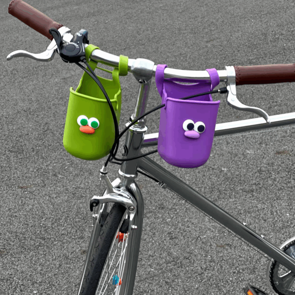 귀여운 강아지 만화 도로 자전거 사이클링 물컵 커버 주전자 컵 홀더 액세서리 전기 자동차 유모차 가방