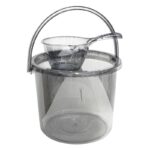 동하 플라스틱 분지 검정 세면대 가정용 소형 분지 투명 물 분지 두꺼워진 여성 세탁 분지 학생 기숙사 세트 - 이미지 5