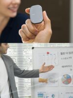 Cheerdots Singularity Magnetic Split Air Mouse 무선 충전 Bluetooth 듀얼 모드 게임 오피스 - 이미지 2