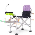 우산 의자 버킷 낚시 낚시 상자 보관 집게 풀캐치 2-in-1 낚시 의자 지형 매트 통합 소형 지상 세트 - 이미지 5