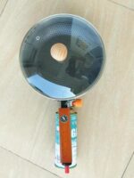 야외 캠핑 특수 냄비, 벌집 모양 노스틱 냄비 316 스테인레스 스틸 - 이미지 3