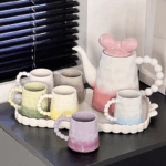 신부와 신랑을 위한 결혼 선물, 물컵 세트, 여자친구를 위한 약혼 선물, 고급 실용 결혼 컵 세트 - 이미지 2