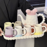 신부와 신랑을 위한 결혼 선물, 물컵 세트, 여자친구를 위한 약혼 선물, 고급 실용 결혼 컵 세트 - 이미지 4