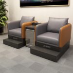 당구장 소파 관람의자 당구장 소파 의자 당구장 스페셜 소파 커피테이블 게임 관람의자 - 이미지 3