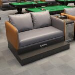 당구장 소파 관람의자 당구장 소파 의자 당구장 스페셜 소파 커피테이블 게임 관람의자 - 이미지 5