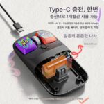 피치 그래피티 2.4G 무선 충전 마우스, 여자용 핑크 마우스, 노트북 컴퓨터 사무실용, 고가 - 이미지 4