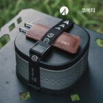 Awada 다기능 휴대용 도시락 세트 야외 캠핑 피크닉 경량 도시락 알코올 스토브 조리 냄비 - 이미지 2