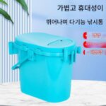 2-in-1 낚시상자 의자 소형 중형 낚시상자 생선 보관상자 두꺼워진 낚시통 휴대용 통 살아있는 물고기 통에 앉을 수 있음 - 이미지 2